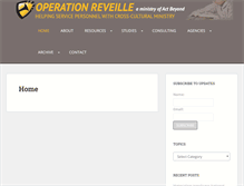 Tablet Screenshot of oprev.org